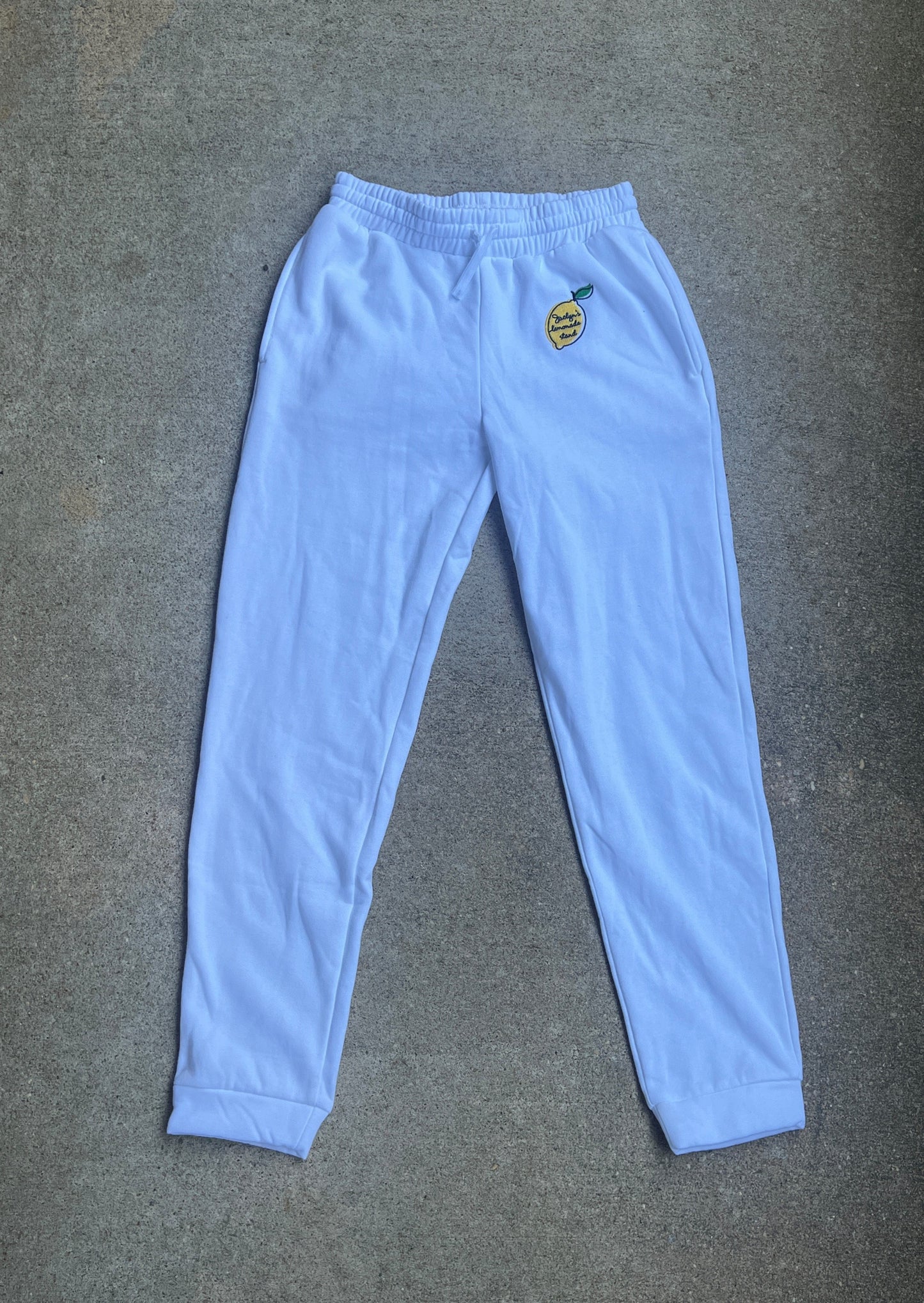 Youth JLS White Sweatpants