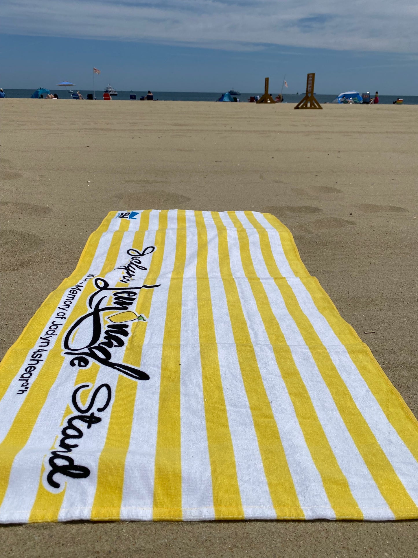 Jaclyn's Lemonade Stand Towel