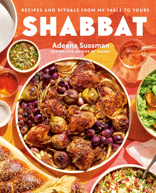 Shabbat Cookbook Signed by Adeena Sussman + Two Spices Package